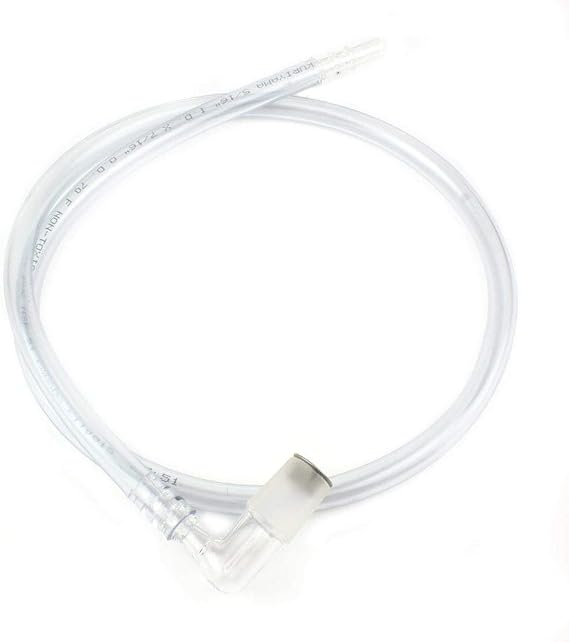 Arizer Accessories for Vaporizer, Inhalation Tube with Connection Angle and Mouthpiece for Extreme-Q, V-Tower, Whip, Food Safe, Clear