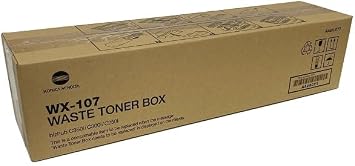 Genuine OEM Konica Minolta Waste Toner Container AAVA0Y1, WX107, Bizhub 300i, 360i, 450i, 550i, 650i, 750i, C250i, C300i, C360i, C450i, C550i, C650i, C750i