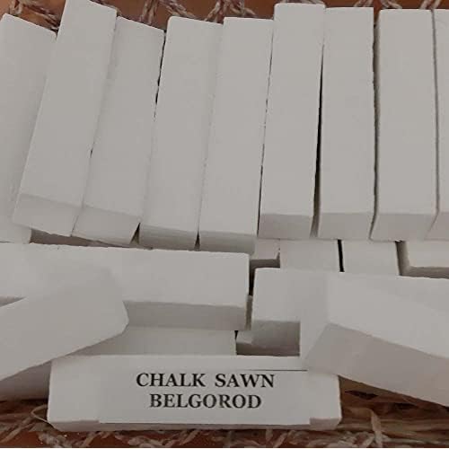 Edible Chalk, Sawn Chalk Belgorod 1 Lb, Natural Eating Chalk, Natural Lumpy