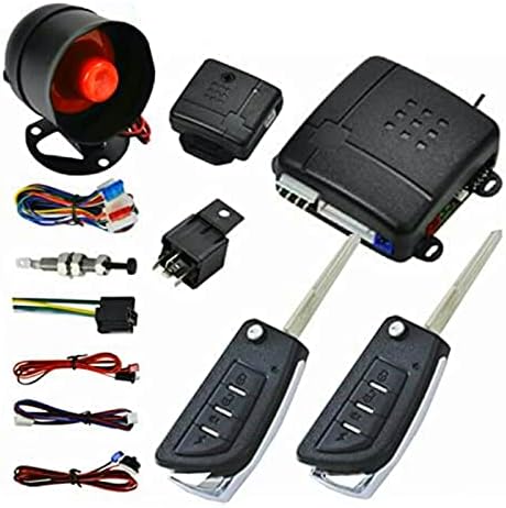 MACHSWON Car Security Alarm System with Keyless Entry and Shock Sensor