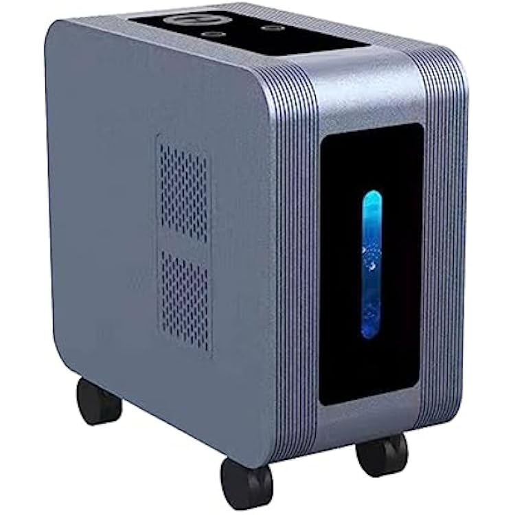 Hydrogen Inhalation Machine, 99.99% High Purity H2 Hydrogen Inhaler, Sufficient for Two People to Inhale Hydrogen, SPEPEM Water Electrolysis Ionizer, for Home, Elder