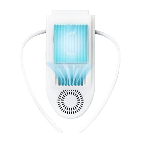 Back Cooler Sena Cool, Wearable, Outdoor, Workers, Sports, Cooling Plates, Battery Included, USB Rechargeable, Hands Free, Headphone Design, Hot Weather, Summer, Blower Fan