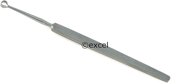 Fox Dermal Podiatry Curettes 5.5" (Assorted Size & kit Option) | Medixplus (1mm Dia.)