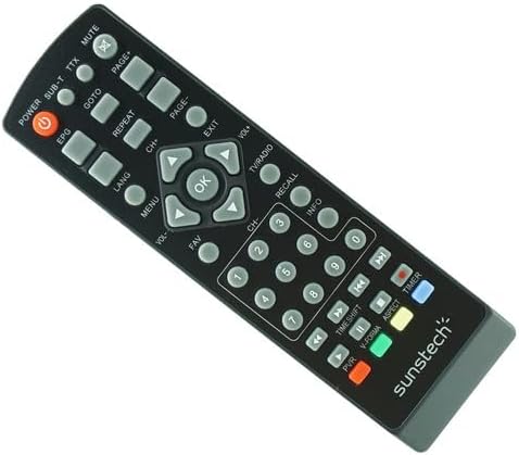 Hotsmtbang Remote for Continent Cs-01IR Smart HD SD DVB-S2 DVB-T Receiver