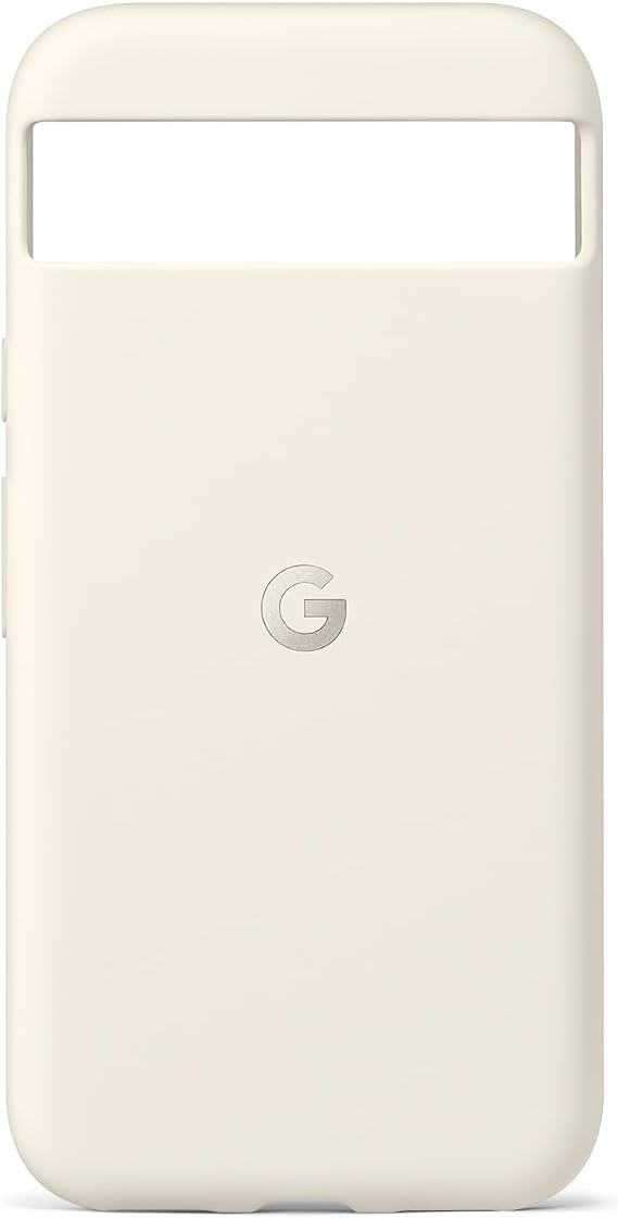 Google Pixel 8a Case - Durable Protection - Stain-Resistant Silicone - Android Phone Case - Porcelain