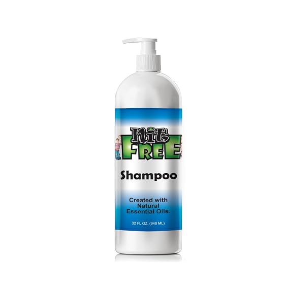 Nit Free Head Lice Shampoo, Lice Treatment Shampoo, 32-Ounce Bottle Size