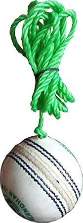 PSE Match Practice Hanging Cricket Tennis Ball (Pack of 1, White)