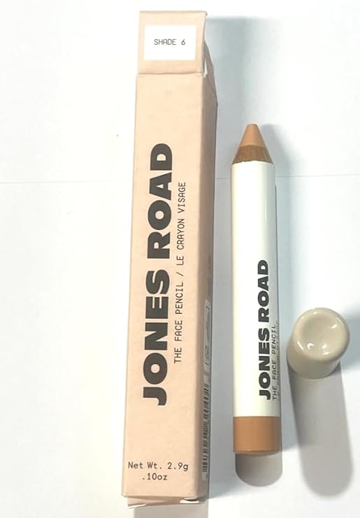 Jones Road The Face Pencil - Shade 06 + The Sharpener, 1 Count (Pack of 1)