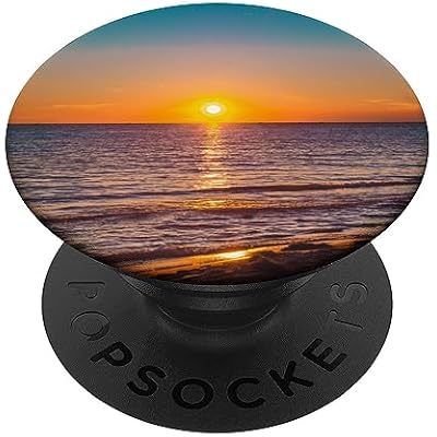 Sunset Beach Ocean PopSockets Adhesive PopGrip