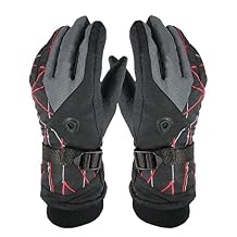 Winter Ski Gloves Outdoor Sports Windproof Thicken Warm Adjustable Breathable Hiking Skateboard Snowboard Gloves
