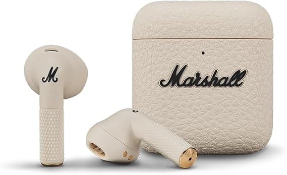 Marshall Minor IV BT,TWS, Cream Color