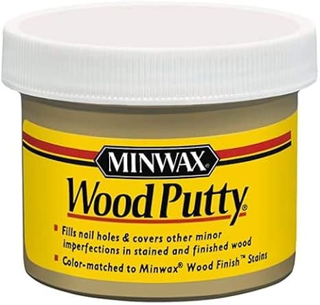 Minwax 13619000 Wood Putty, 3.75 Ounce, Pickled Oak 1