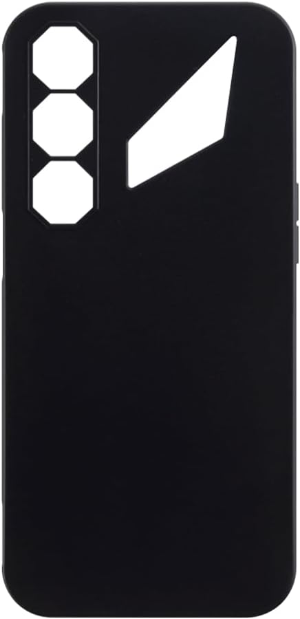 ソフトケース ZTE Nubia Neo 5 5G との互換性あり スリム 衝撃吸収 傷防止 柔軟素材 グリップしやすいカバーブラック