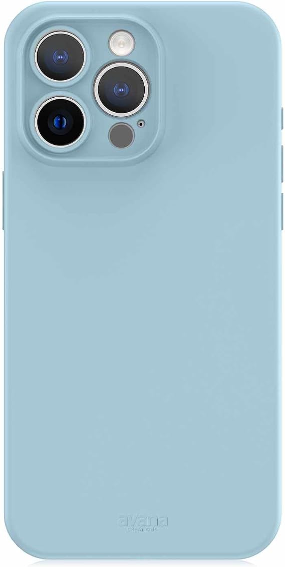 Avana Velvet Case iPhone 15 Pro Sky, Blue