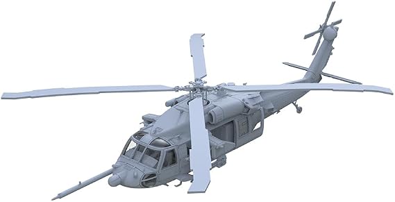 SSMODEL MRY-SFW LYR144230S 1/144 Military Model Kit MH-60L DAP Black Hawk Helicopter Metal Propeller 1pc