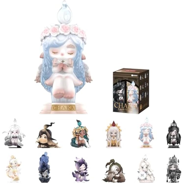 POP MART Chaka Candle Whisper Series Blind Box Figures, Collectible Toys Home Decorations, Holiday Birthday Gifts for Girls and Boys, Single Box
