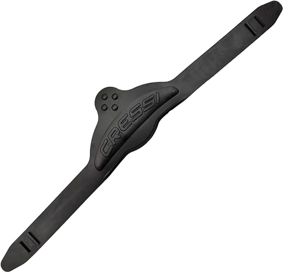 Cressi Fin Strap, Black, Frog - Frog Plus - Master Frog - Pro Light - Reaction - Rondine