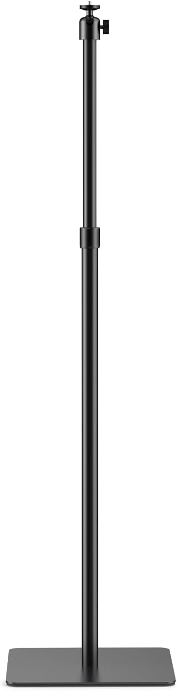 Aurzen Projector Floor Stand, Adjustable Rotation & Height, Black