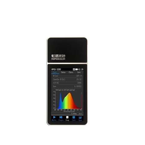 HPCS-320D Light Spectrometer CCT CRI Meter for Visible Light Source