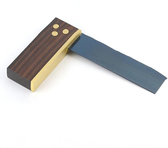 Crown Tools 124 4 Inch Try Square, Rosewood