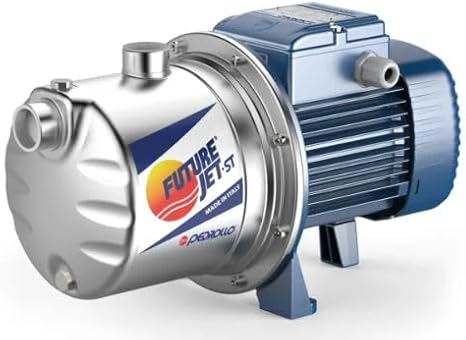 Single-phase self-priming centrifugal pumps with pedrollo FUTURE JET-ST technopolymer impeller - 380V (FUTURE JET 2A-ST)