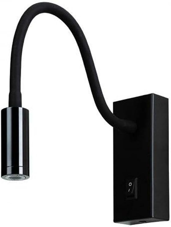 Cata Baykuş Ledli Yatak Başı Okuma Apliği Günışığı Renk Ct-5232 Siyah Kasa