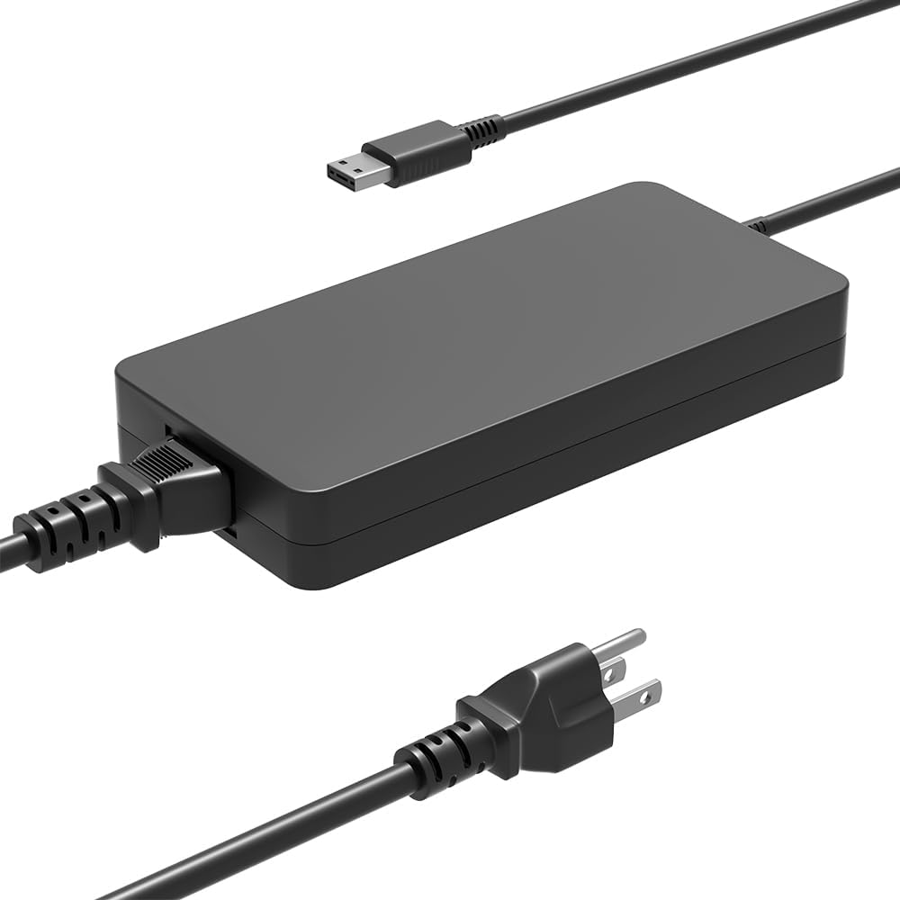 240W Charger Compatible with Msi Stealth A16 16 17 AI GS77 Studio, Creator Pro Z16 Z17 Z16Z17 HX A16 16 AI Studio GP66 GP76 Leopard, Vector GP77 GE66 Raider Alpha 17 WE76 Laptop