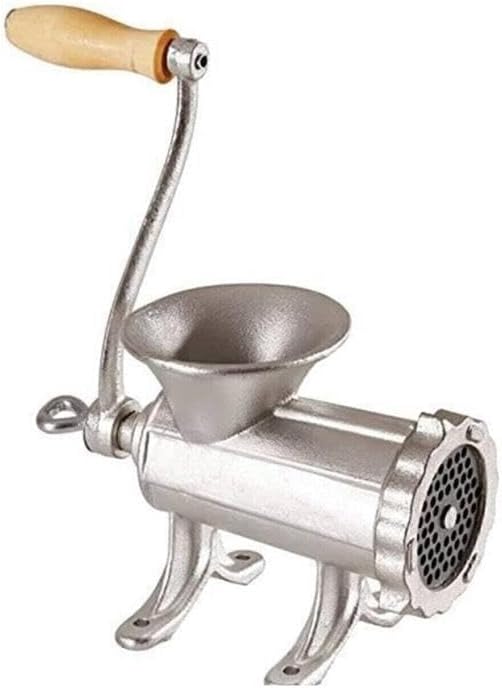 12 Numara Metal Döküm Kollu Çelik Et Kıyma Makinesi, dayanıklı ve şık tasarım
