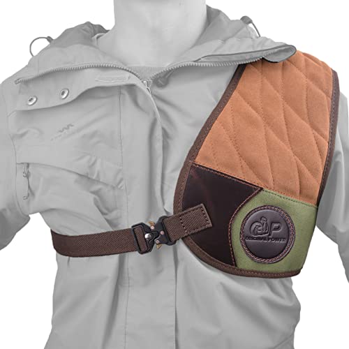 WAYNES DOG Ambidextrous Shooting Recoil Field Shields, Solid Fit and Thick Padding for Outdoor, Range, Shooting and Hunting