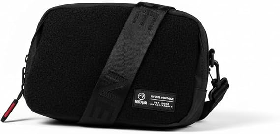 WOLFpak 1.5L Tactical Crossbody Pack (Alpha Black Hook/Loop Front)