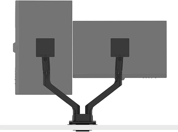 BenQ ErgoArm BDH01 Dual Monitor Arm for 2 Screens Up to 35'' & 44lbs. Black
