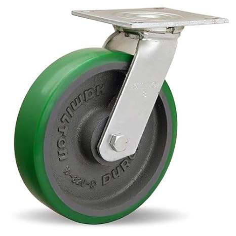 8" Hamilton (S-MS-8DB) Medium Service Swivel Caster Duralast Wheel