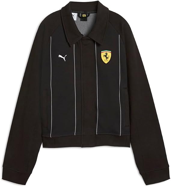 PUMA Womens Scuderia Ferrari Race Jacket Athletic Outerwear Casual