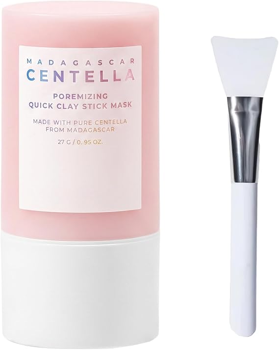 Centella Clay Mask Stick,Centella Asiatica Stick MaskDeep Nourishment,Soothing Repair,Facial Home SPA