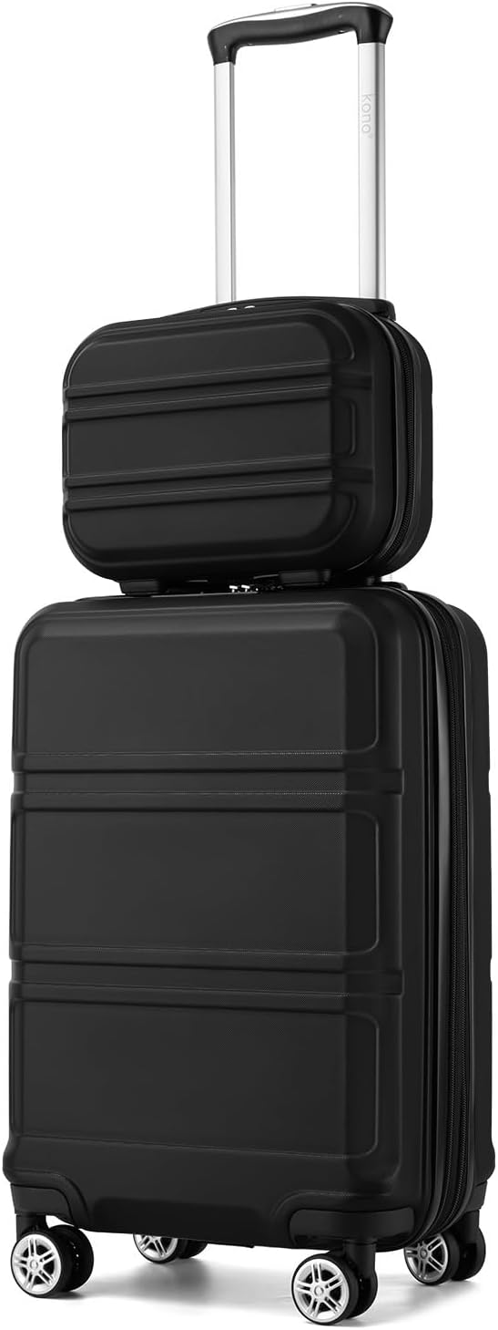 Kono Carry On Luggage Set Airline Approved with Spinner Wheels