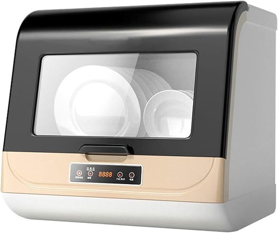 Dishwasher Fully Automatic Mini Electric Dishwasher Smart Dishwasher Compact Tabletop Type