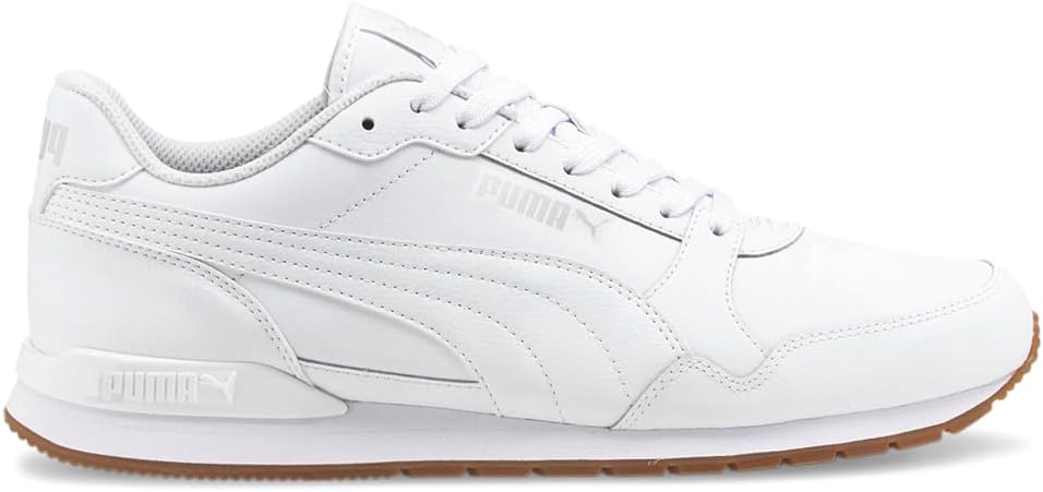 PUMA Mens St Runner V3 Lace Up Sneakers Shoes Casual - White