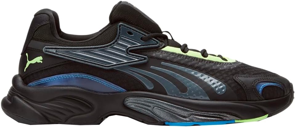 PUMA Mens Rs-C Ls Lace Up Sneakers Shoes Casual - Black