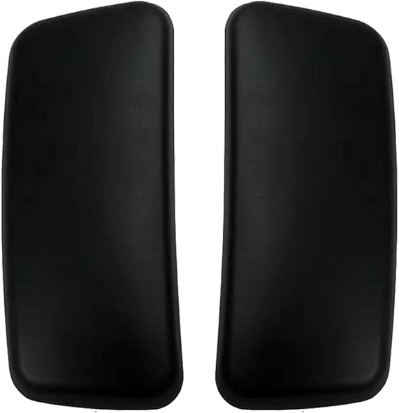 Chair Armrest Replacement, Arm Pad Caps Replacement for Haworth Zody Office Chair 1 Pair (Black)