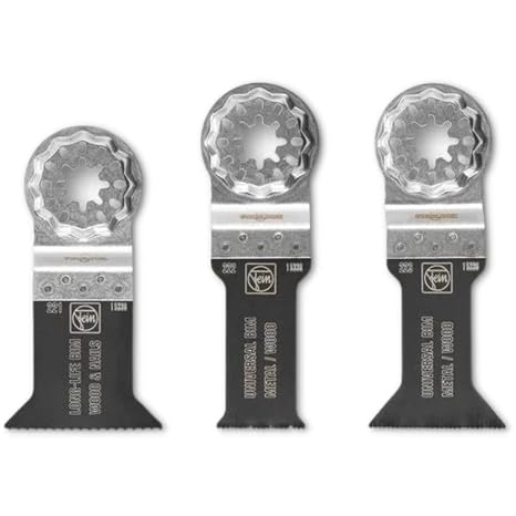 Fein Starlock E-Cut Combo Wood & Metal Saw Blade Set
