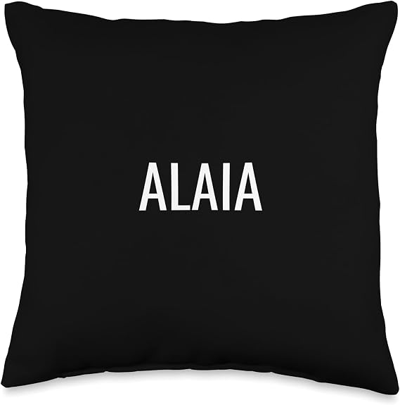 Alaia Throw Pillow