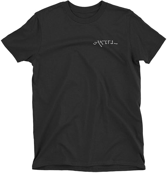 ZJ Designs Egypt Graphic Short Sleeve T-Shirt Front and Back Print Retro Concert Style Tee