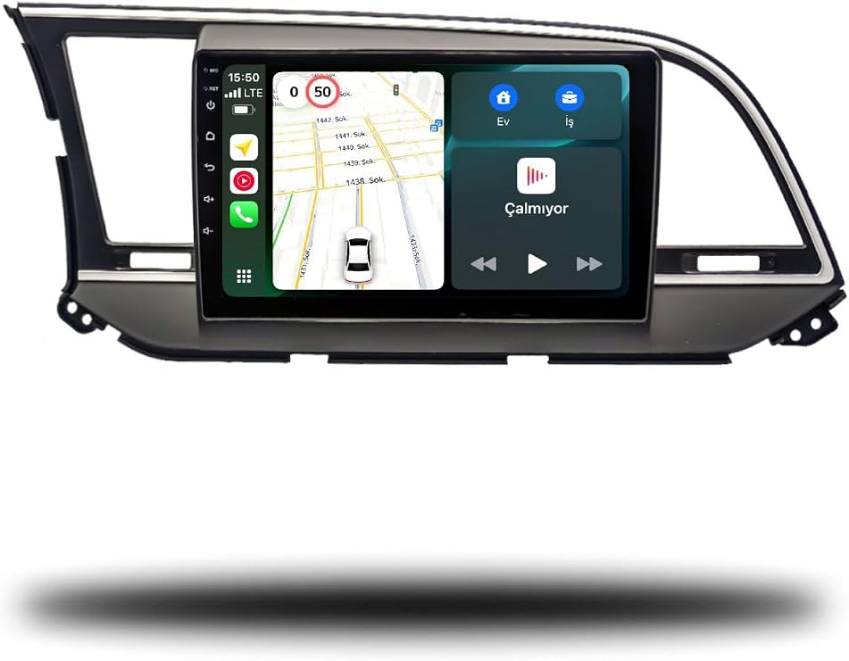 MarTechno Android Multimedya 4GB RAM 32GB Hafıza Hyundai Elantra 2015-2018 ile uyumlu