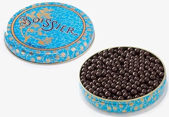 Maison Boissier Maître Confiseur - Perles de Chocolat/Chocolate Pearls - 280gr Metal box