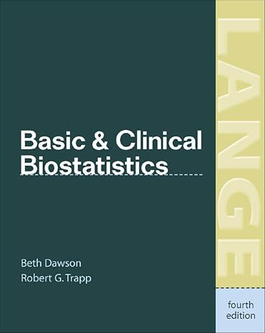 Basic & Clinical Biostatistics (LANGE Basic Science)