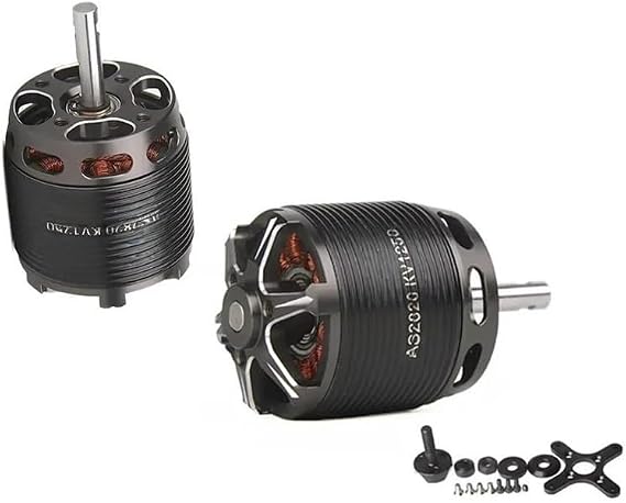 Fit For AS2820 1250KV Brushless Motor 400W Brushless.For RC Plane Quadcopter FPV VTOL – 3S-4S LiPo 30A ESC 10x5 10-11(1PCS1050KV)