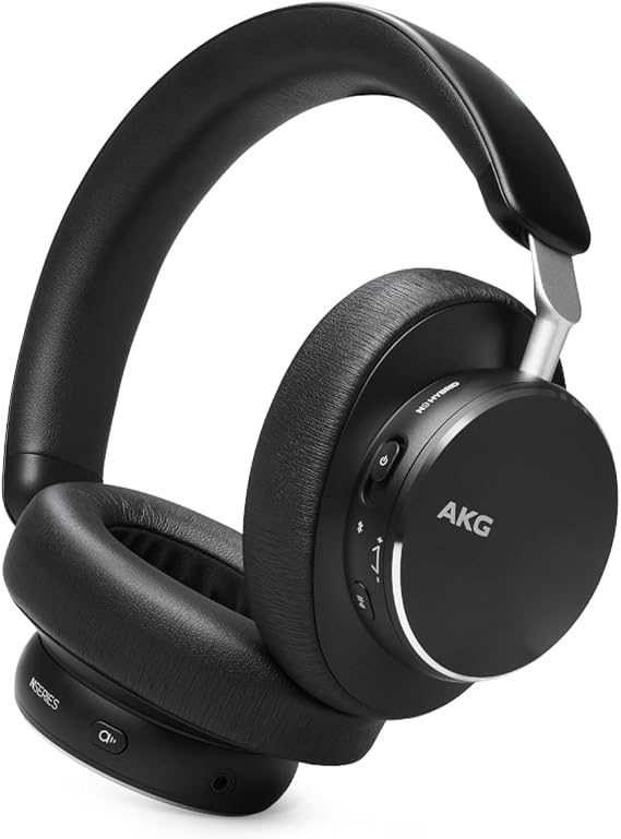 AKG N9 Hybrid ANC Wireless Kulaklık,OE, Siyah