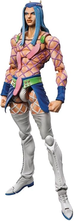 Super Action Figure "JoJo's Bizarre Adventure Part 6 Stone Ocean" Narciso A, Approx. 6.1 inches 155 mm, PVC, ABS & Nylon, Pre-painted Action Figure
