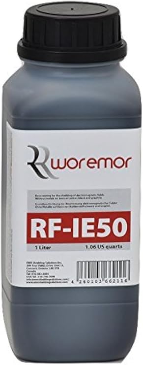 RF-IE50 EMR & RF Shielding Paint From EMF RF/RFID Bluetooth, Cell Towers and Smart Meters 1 Liter - EMR-WM-RFIE501