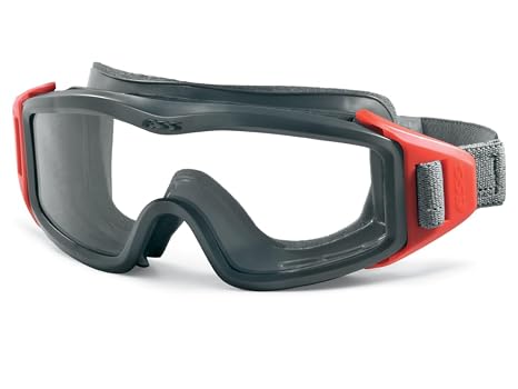 ESS 740-0380 Ess Clear Fire Goggle, Anti-Fog, Scratch-Resistant